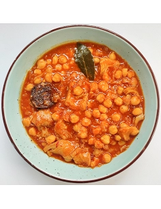 Callos con garbanzos