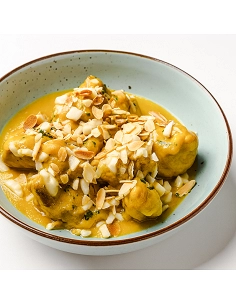 Pollo de corral en pepitoria 2