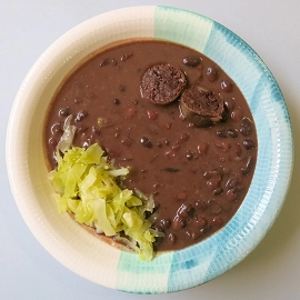 Alubias de Tolosa con morcilla