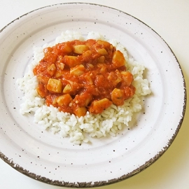 Pica pica de sepia con arroz 2