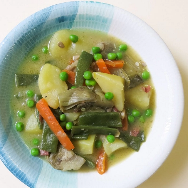 Menestra de verduras de temporada