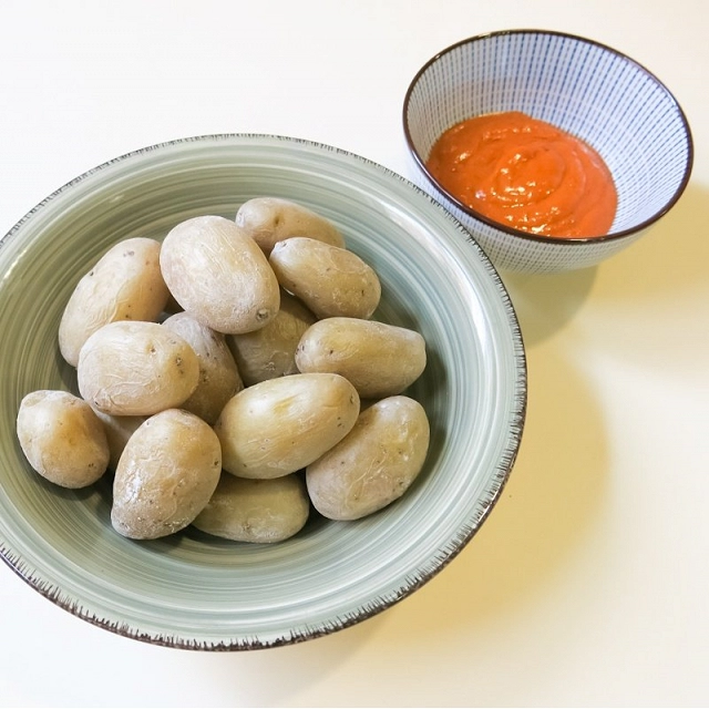 Papas arrugás con mojo picón