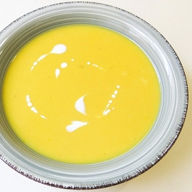 Crema de calabaza y coco 2